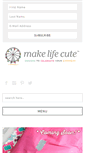 Mobile Screenshot of makelifecute.com